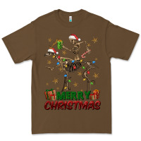 Cacao merry christmas deer skeleton Premium Tee - FaDigitalArtStudio