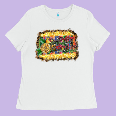 Sweet & Sassy Ladies Tee Designed By Sublimationcraftshop