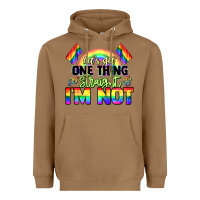Toasted Coconut Let's get one thing straight i'm not Pride LGBTQ+ Heavyweight Hoodie - NancyCooperArtShop