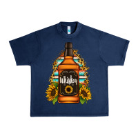 Navy whiskey bottle Urban Heavy Tee - Jasminsmagicworld