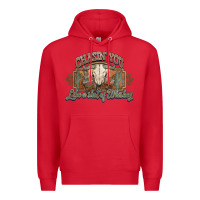 Red Chasin you like a shot of whiskey bull skull Premium Hoodie - HowdyJamesFarm