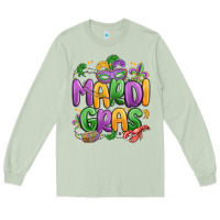 Matcha mardi gras Long Sleeve Tee - MaliasSmallBusiness