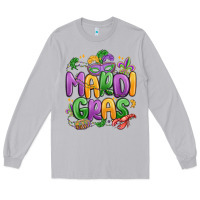 Moon Dust mardi gras Long Sleeve Tee - MaliasSmallBusiness