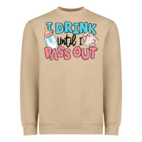 Mushroom i drink until i pass out baby Heavyweight Sweatshirt - MaliasSmallBusiness