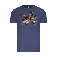 Vintage Denim Triceratops Horridus Face Vintage Tee - LillyAllenDesigns