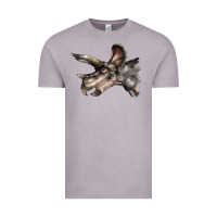 Triceratops Horridus Face Vintage Tee | Teevron