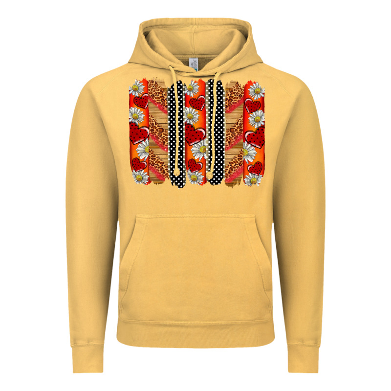 Ladybug Brushstrokes Vintage Hoodie by BarkalooDesign | Teevron