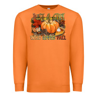 Carrot Just a girl who loves Fall Premium Sweatshirt - NancyCooperArtShop