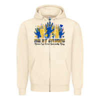 Sandshell for my students down syndrome awareness day Zipper Hoodie - Artiststas