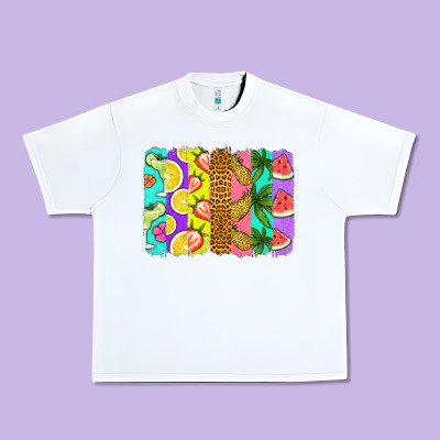 Summer Brushstroke Urban Heavy Tee Designed By Jasminsmagicworld