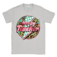 Moon Dust happy teacher lighting bolt Classic Tee - MaliasSmallBusiness