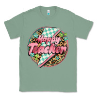 Sage happy teacher lighting bolt Classic Tee - MaliasSmallBusiness