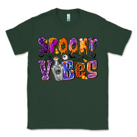Sports Green Spooky Vibes Classic Tee - CowhideDigitalArt