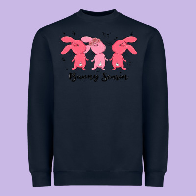 Easter Bunny Heavyweight Sweatshirt Designed By Maliassmallbusiness