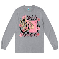 Heather Grey single season Long Sleeve Tee - MaliasSmallBusiness