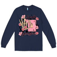 Navy single season Long Sleeve Tee - MaliasSmallBusiness