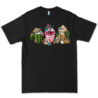 Black mexican day of the dead coffee cups Premium Tee - FaDigitalArtStudio