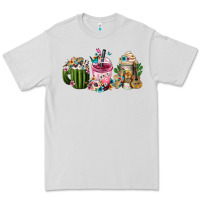 Dove Grey mexican day of the dead coffee cups Premium Tee - FaDigitalArtStudio