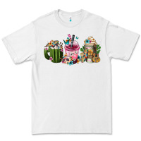 White mexican day of the dead coffee cups Premium Tee - FaDigitalArtStudio