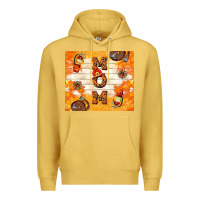 Antique Gold fireman mom mother's day Premium Hoodie - TumblerDesignByShophia