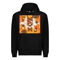 Black fireman mom mother's day Premium Hoodie - TumblerDesignByShophia