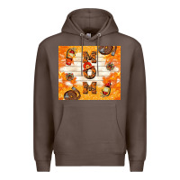 Coffee fireman mom mother's day Premium Hoodie - TumblerDesignByShophia