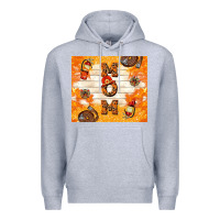 Heather Grey fireman mom mother's day Premium Hoodie - TumblerDesignByShophia