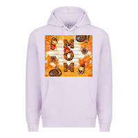 Lilac fireman mom mother's day Premium Hoodie - TumblerDesignByShophia