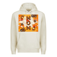 Oatmeal Heather fireman mom mother's day Premium Hoodie - TumblerDesignByShophia