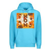 Ocean Blue fireman mom mother's day Premium Hoodie - TumblerDesignByShophia