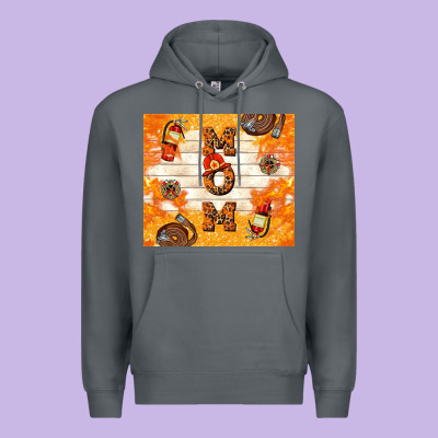 Fireman Mom Mother's Day Premium Hoodie Designed By Tumblerdesignbyshophia