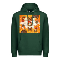 Sports Green fireman mom mother's day Premium Hoodie - TumblerDesignByShophia