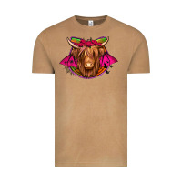 Vintage Camel halloween highland cow horseshoe Vintage Tee - Jasminsmagicworld