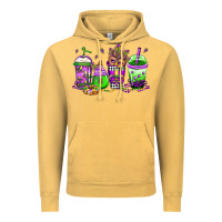 Vintage Mustard mardi gras coffee Vintage Hoodie - Jasminsmagicworld