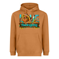 Meerkat Love Thanksgiving with Turkey Heavyweight Hoodie - texasbilliewilder