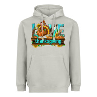 Moon Dust Love Thanksgiving with Turkey Heavyweight Hoodie - texasbilliewilder