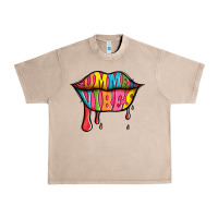 French Oak summer vibes lips Urban Heavy Tee - Jasminsmagicworld