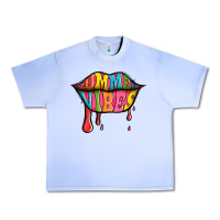 Grape Ice summer vibes lips Urban Heavy Tee - Jasminsmagicworld