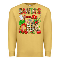 Antique Gold santa's favorite cna Premium Sweatshirt - texasbilliewilder