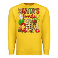 Lemon santa's favorite cna Premium Sweatshirt - texasbilliewilder