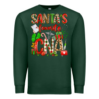 Sports Green santa's favorite cna Premium Sweatshirt - texasbilliewilder