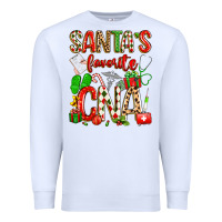 White santa's favorite cna Premium Sweatshirt - texasbilliewilder