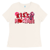 Bone kiss machine Ladies Tee - FaDigitalArtStudio