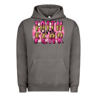 Pigment Tornado Faith over fear  Breast Cancer Awareness Urban Hoodie - FaDigitalArtStudio