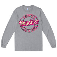 Heather Grey come on teacher let's go teach Long Sleeve Tee - MaliasSmallBusiness