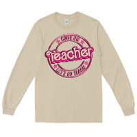 Mushroom come on teacher let's go teach Long Sleeve Tee - MaliasSmallBusiness