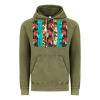 Vintage Olive ladybug brushstrokes  2 Vintage Hoodie - BarkalooDesign