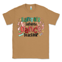 Toasted Coconut santa's favorite dance teacher Classic Tee - MaliasSmallBusiness