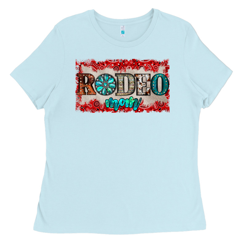 Rodeo Mom Ladies Tee by JahusDesignShop | Teevron