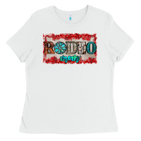 White rodeo mom Ladies Tee - JahusDesignShop